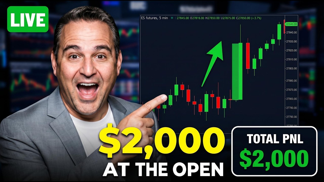 ES Futures Scalping Strategy | Best 5-minute scalping indicator | at the open trade AI Pro