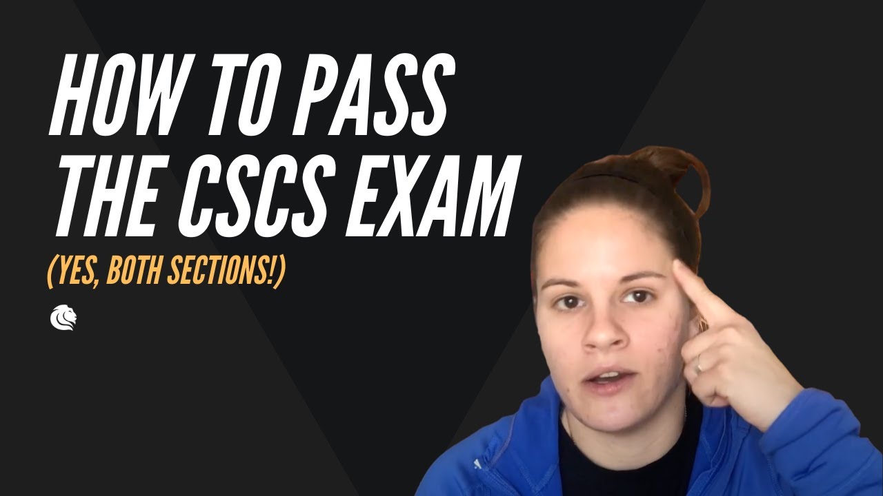 How To Study For The NSCA-CSCS Exam | Business & Education