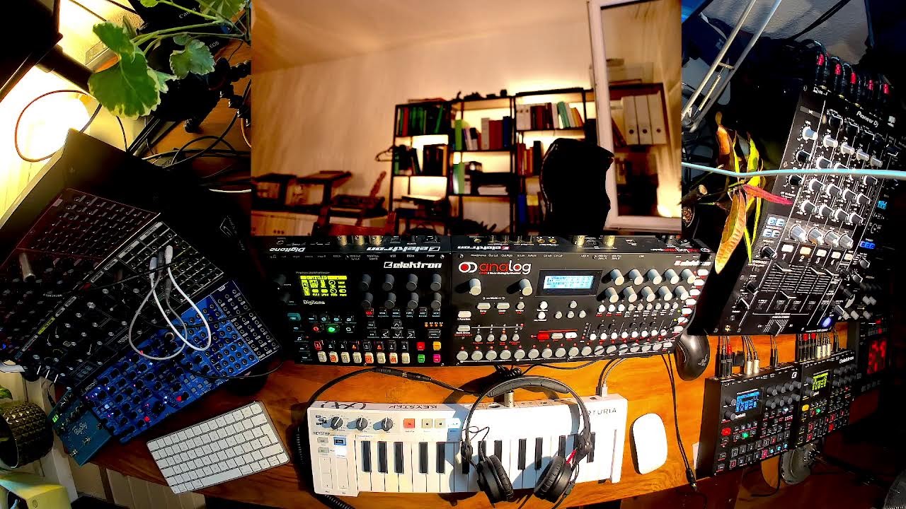 Wummertal - Live Session 45 - Building Live Techno Music Set - Analog