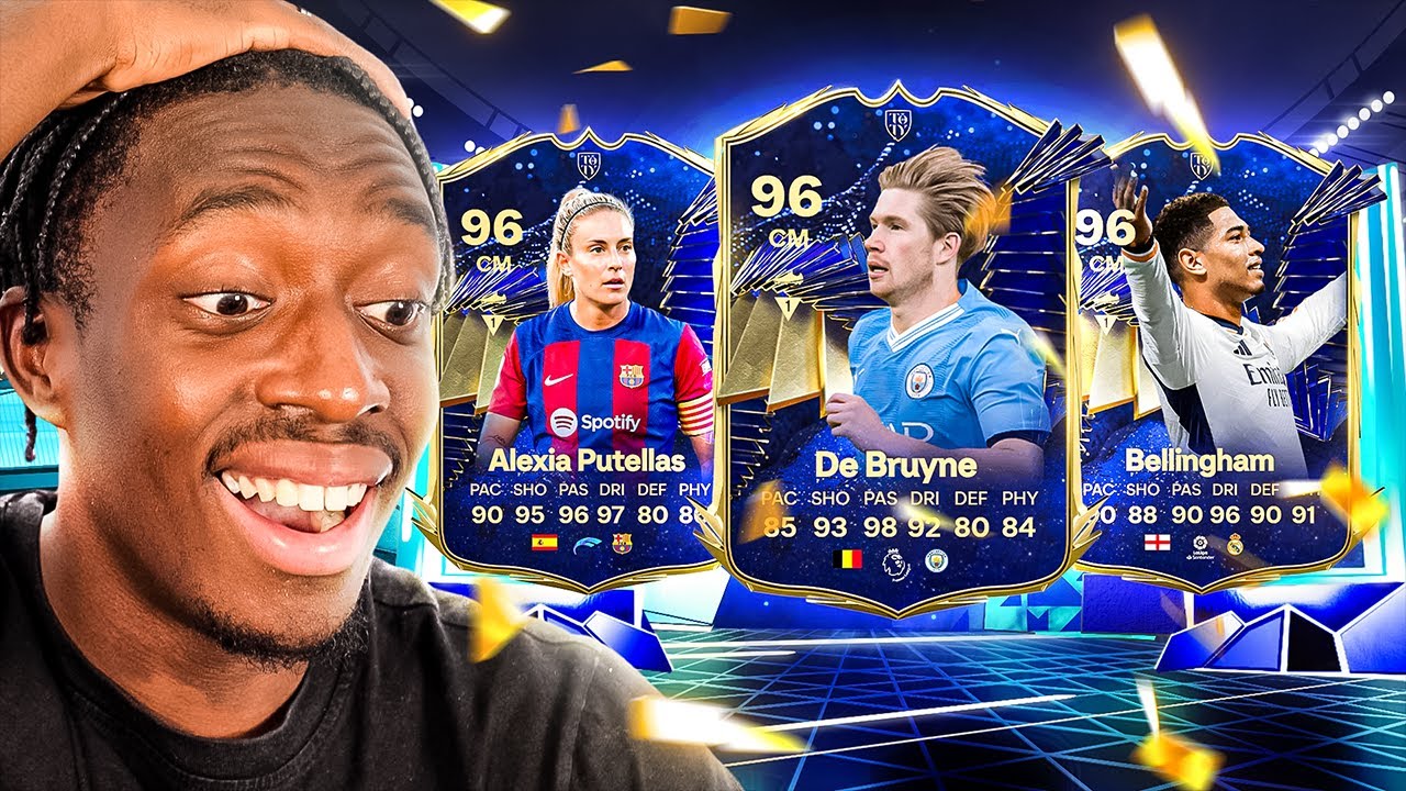 FOUR TEAM OF THE YEARS & ICONS PACKED!🔵🏆 TOTY MIDFIELDERS PACK OPENING