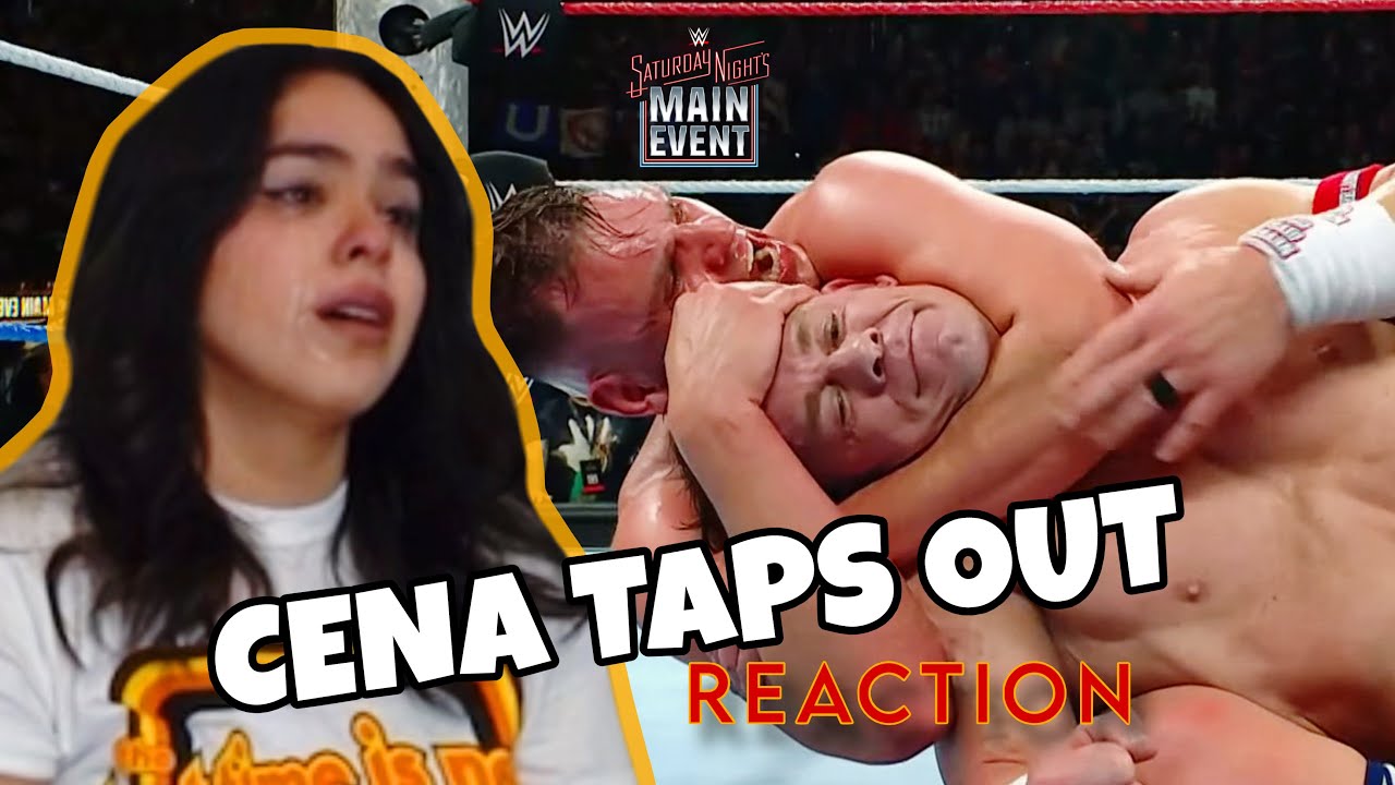 CENA TAPS OUT??? | WWE Saturday Night's Main Event Reaction
