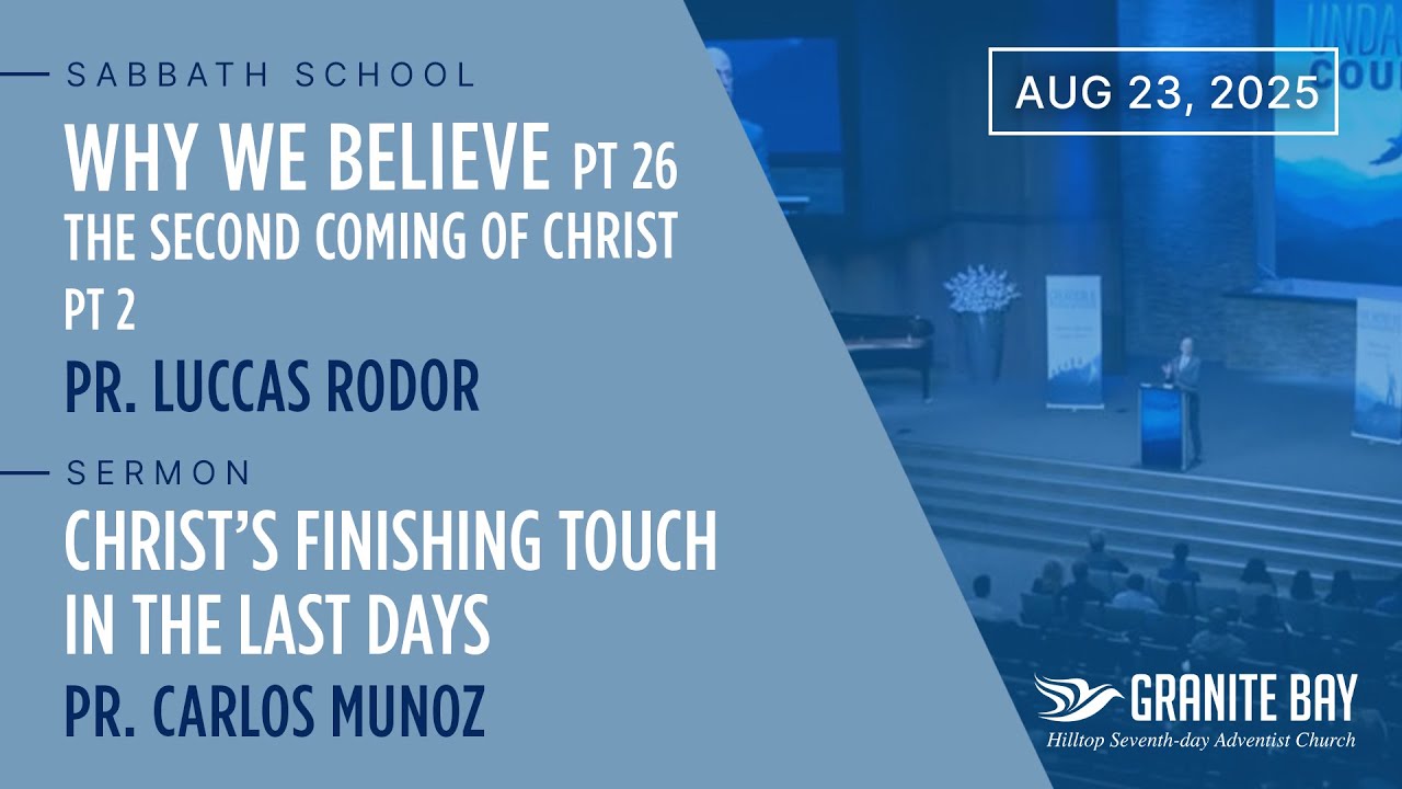 Christ Finishing Touches In the Last Days | Pastor Carlos Muñoz