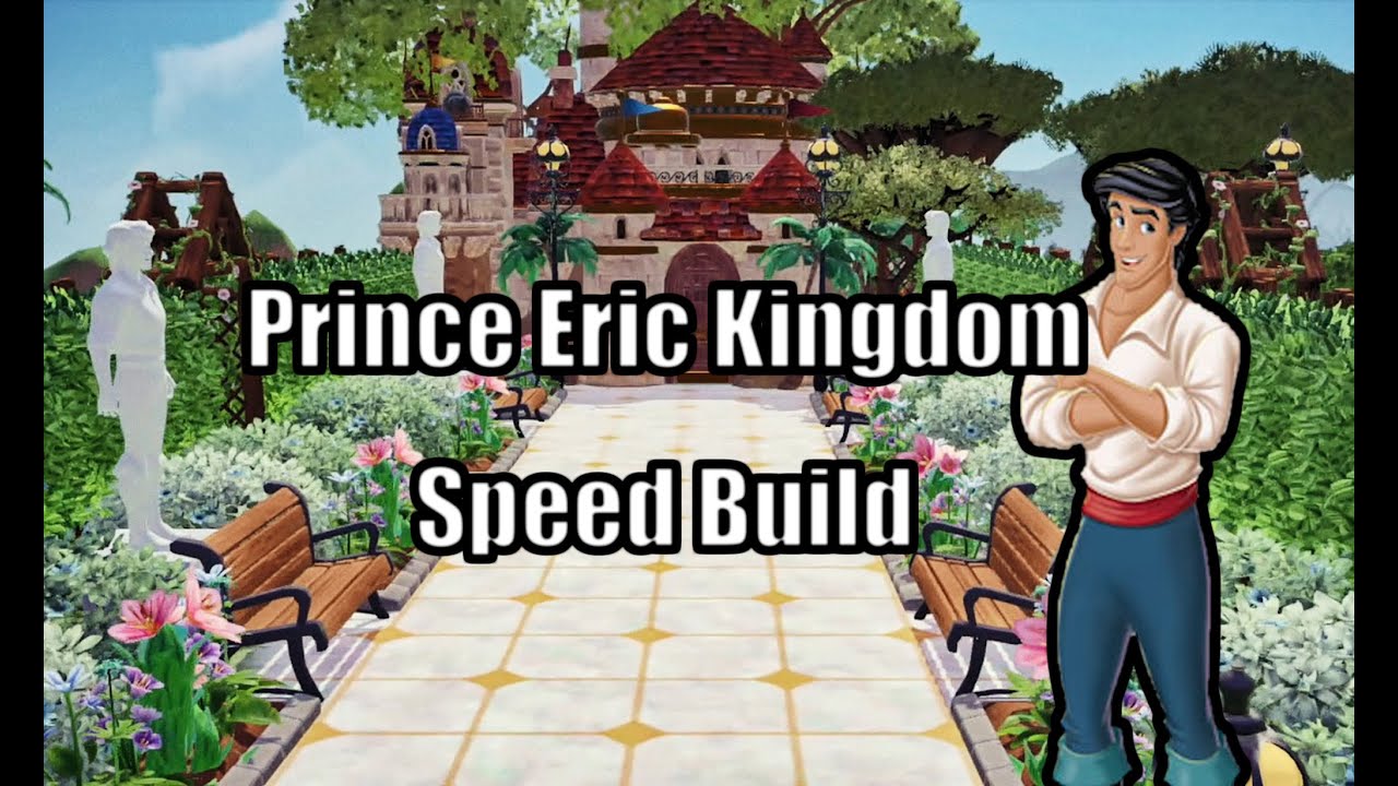 Prince Eric's Kingdom Speed Build// Dreamlight Valley