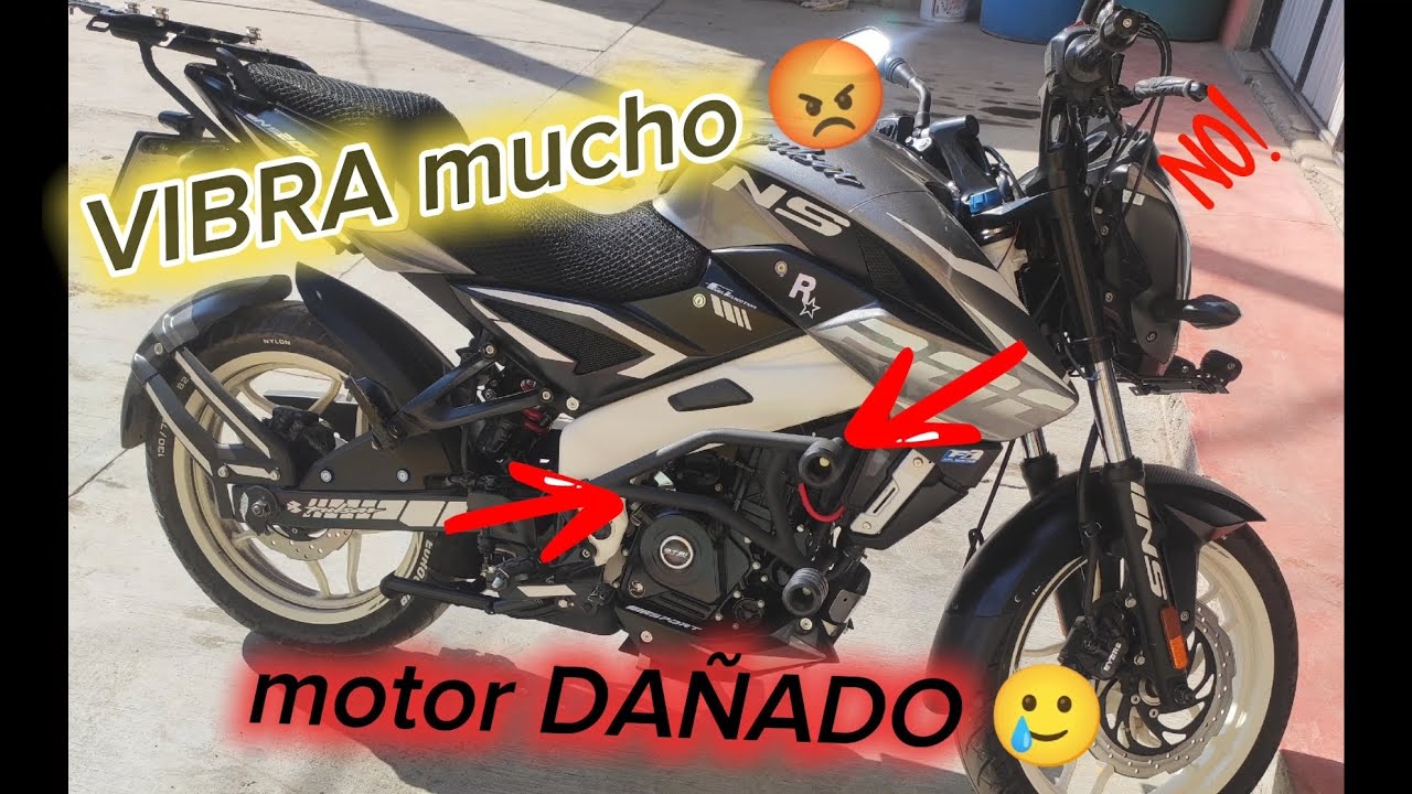 PULSAR NS 200 ¿PORQUE  VIBRA MUCHO?😱🫨