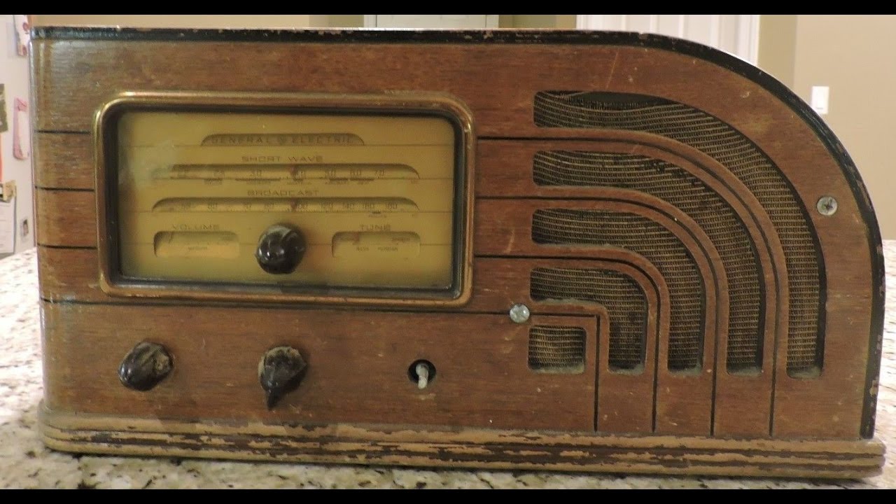 Repair Of a 1937 GE F-63 Tube Radio