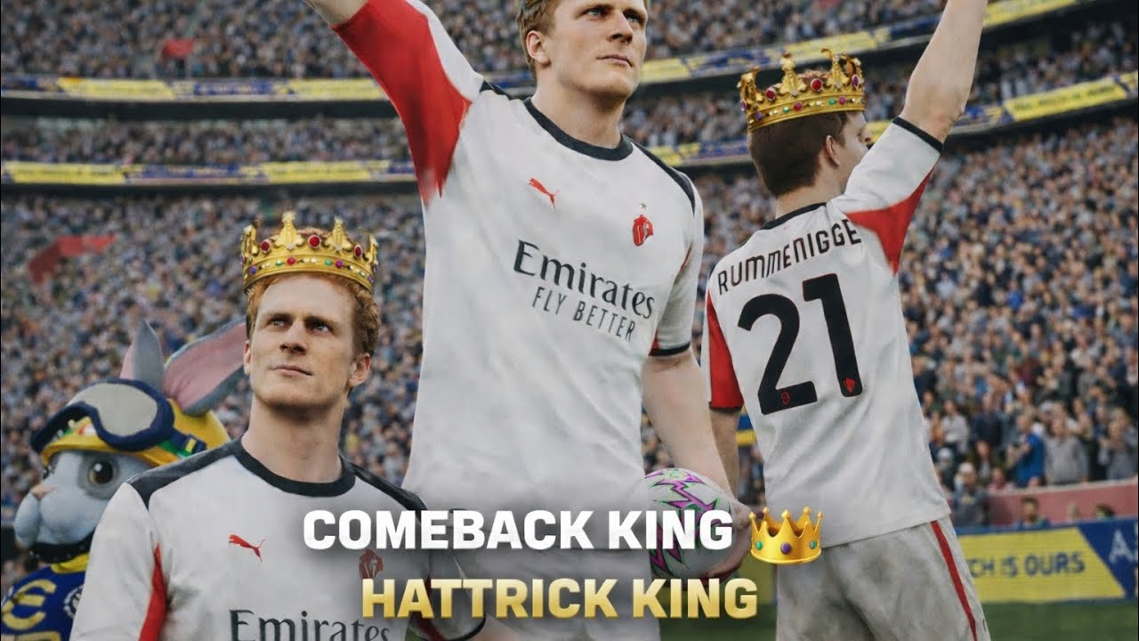 RUMMENIGGE HATTRICK KING (DIVISION RANK PUSH)A MOST TO GET DAVID_DE_GEA #youtubevideo #viralvideo