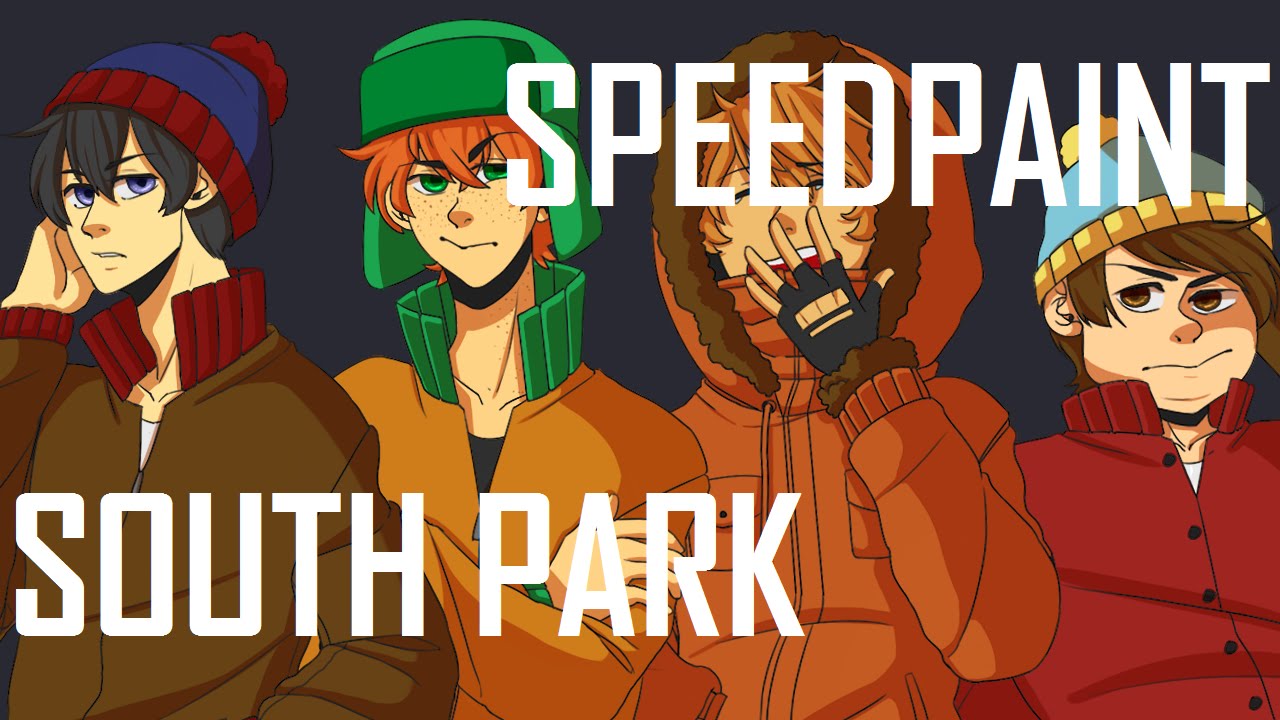 #squad | South Park | Speedpaint +bonus sketches