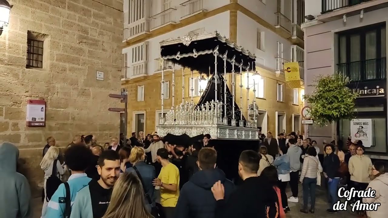 Ensayo palio Mayor Dolor (Buena Muerte), Cuaresma Cádiz 2023