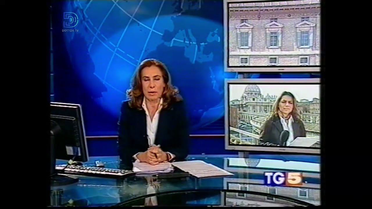Sequenze spot Canale 5 + Edizione straordinaria TG5 - 1 aprile 2005 (pomeriggio)