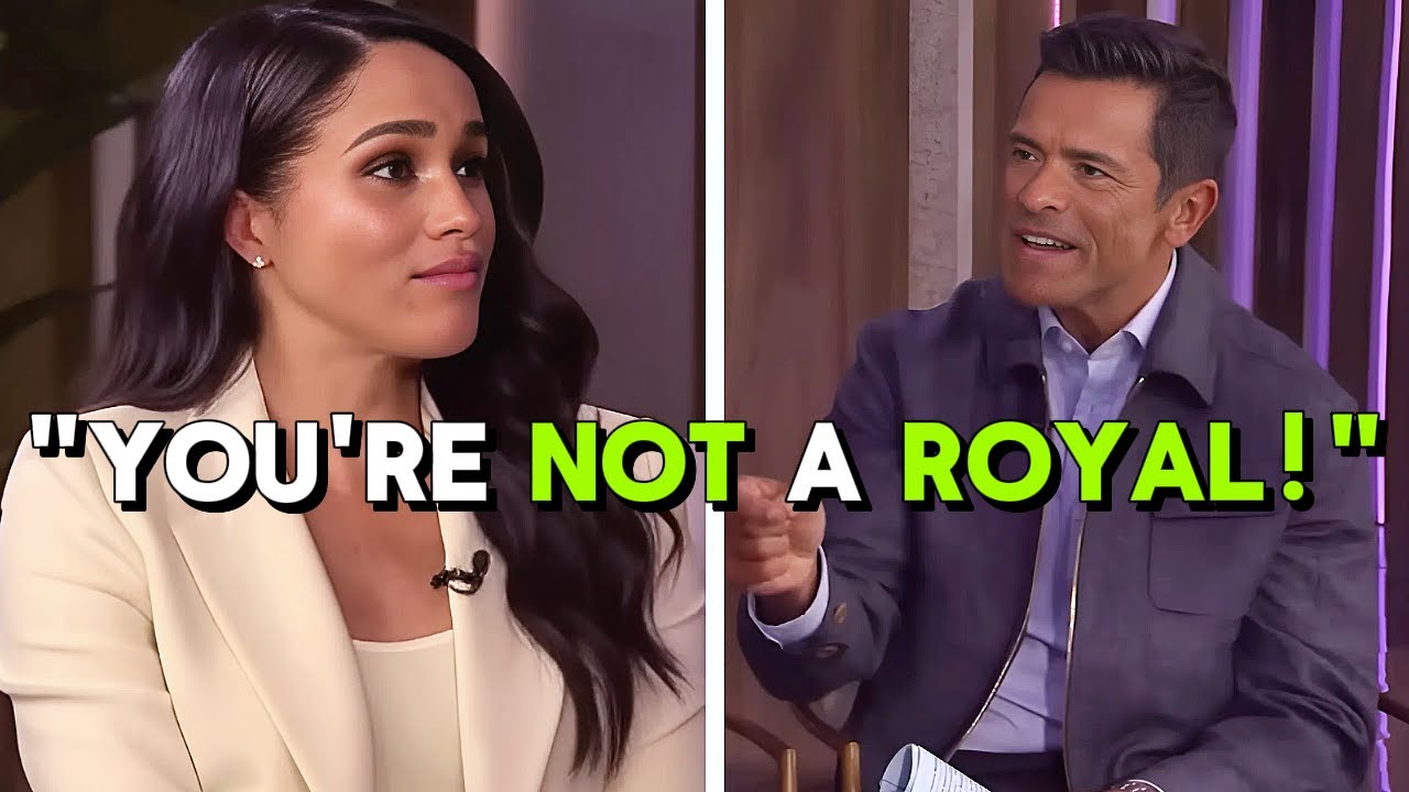 Mark Consuelos and Kelly Ripa Kick Meghan Markle Off Their Show After Heated Clash