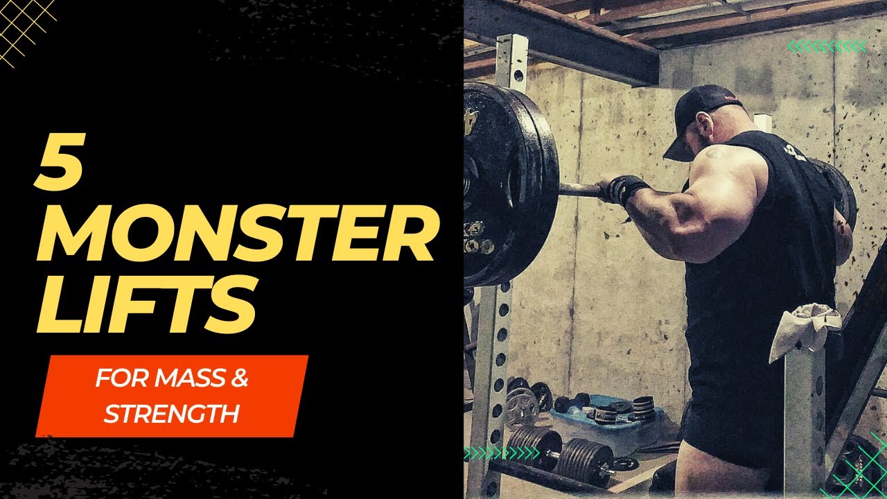 5 MONSTER Lifts - Hit THESE for ULTIMATE Mass and Strength