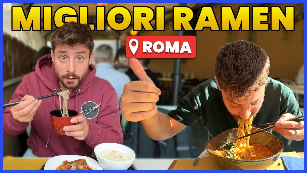 CERCO i MIGLIORI RAMEN di ROMA | PRATTQUELLO