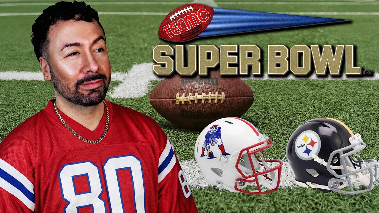 Защита доминирует в первой половине - Tecmo Super Bowl New England Patriots Season