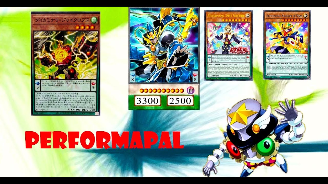 (YGOPRO)Performapal Smile Sorcerer,Nirvana High Paladin,Daikaminari Gyclops deck,Blazing Vortex