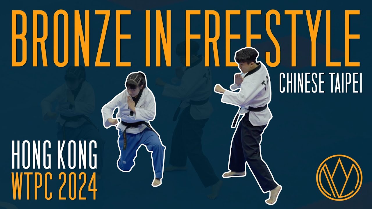 BRONZE in Freestyle Pair CHINESE TAIPEI | Freestyle Pair O17 | WTPC 2024