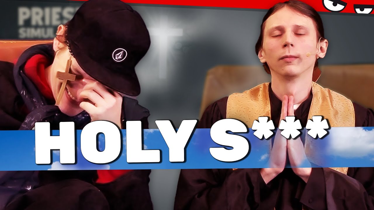 Dieses Spiel ist UNCHRISTLICH!! | Einen Tag Priester sein im PRIEST SIMULATOR
