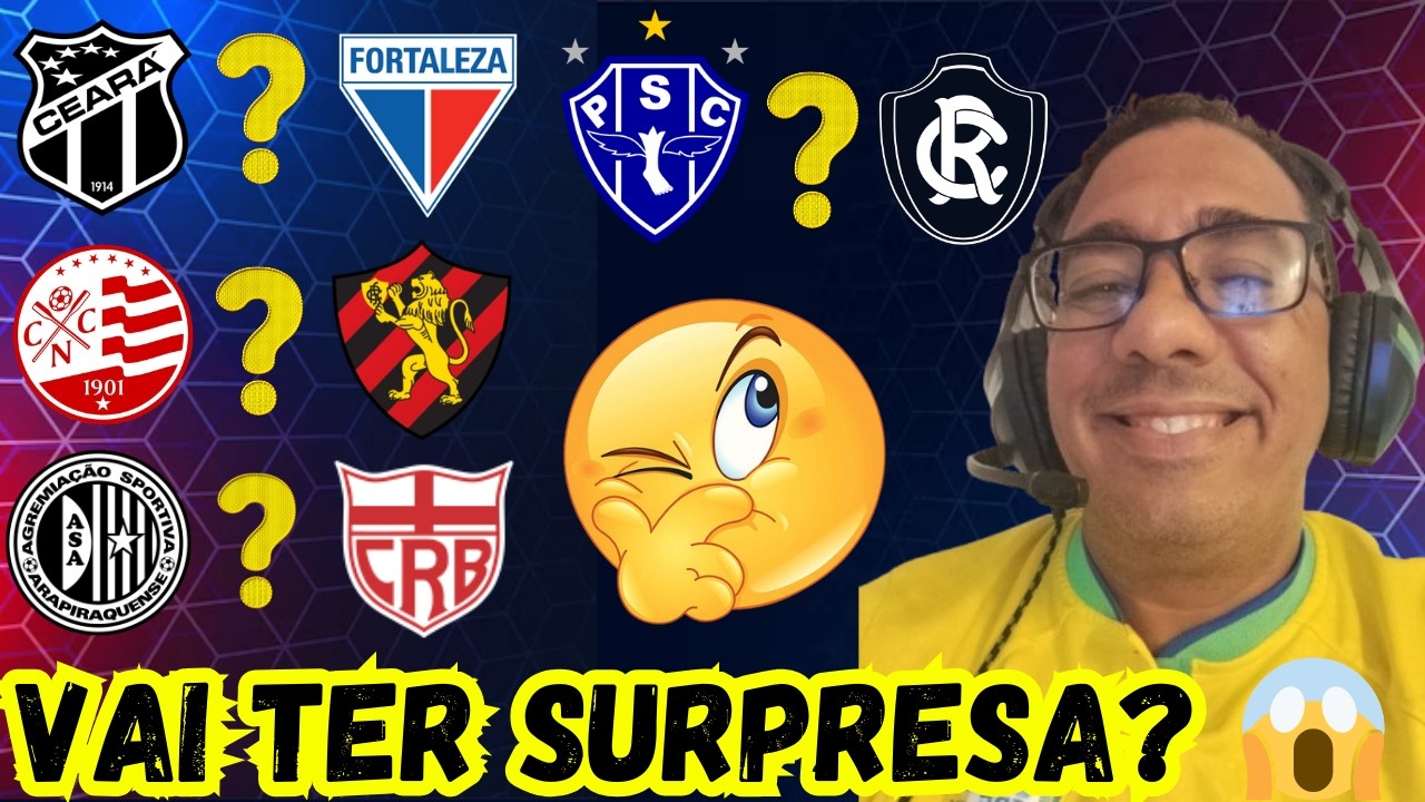 QUEM VAI CALAR O FAVORITO? Finais: Ceará x Fortaleza | CRB x ASA   Paysandu x Remo | Sport x Nautico