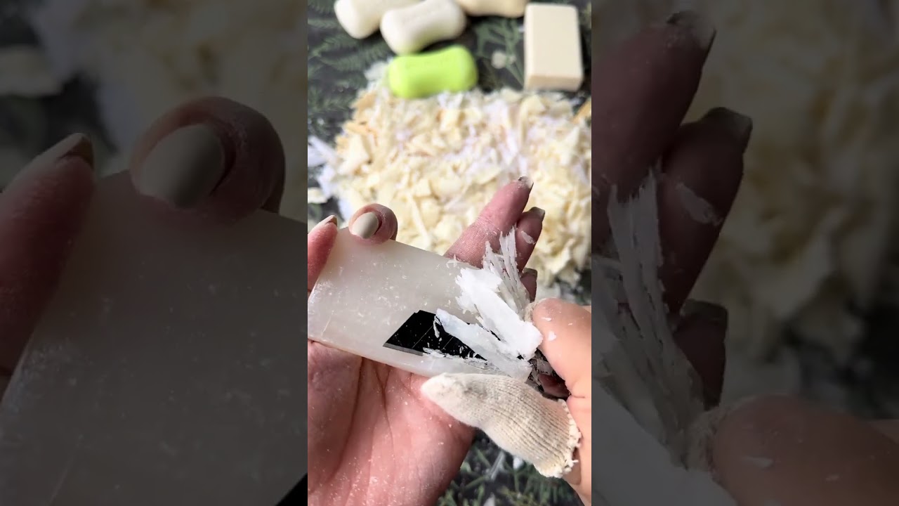 白皂 #刮香皂解压 #刮肥皂解压 #解压声控