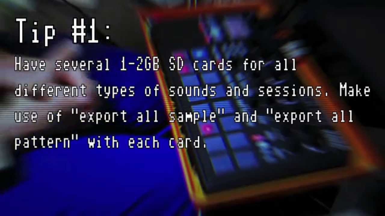 Electribe Sampler: 10 tips