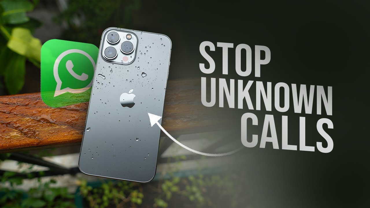 How to Stop Unknown Number Whatsapp Calls iPhone (tutorial)