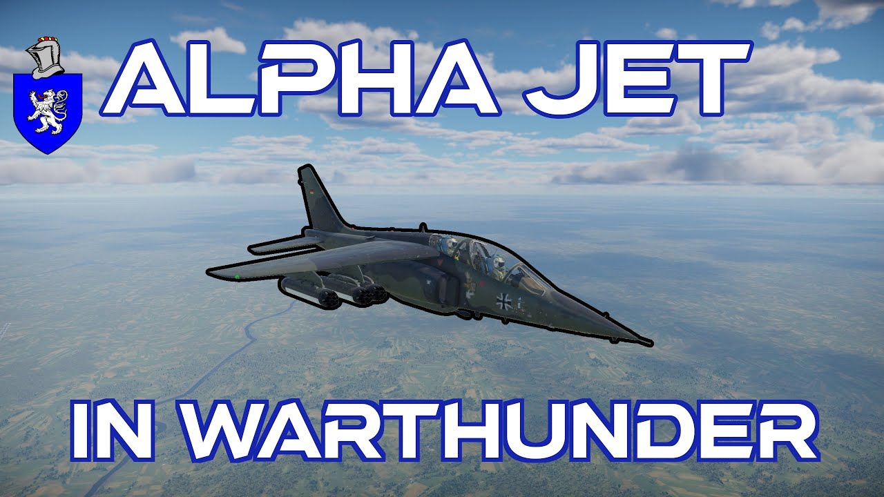 Alpha Jet в Warthunder: базовый обзор