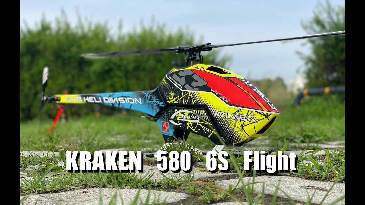SAB KRAKEN 580 6S HRB5000mAh 100C Test Flight