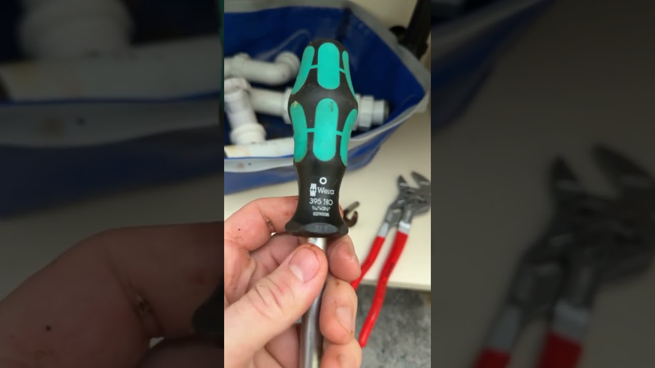 WERA nut spinners hollow shaft #plumber #plumbers #tools