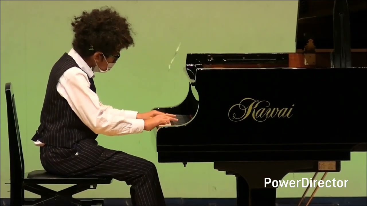 ソナチネ Op.20-1 第1楽章 SONATINE Op.36-3 (F.クーラウ F.Kuhlau)9歳(小3)(リピート省略)【カワイピアノコンクール ソロ Cコース 予選会 優秀賞】