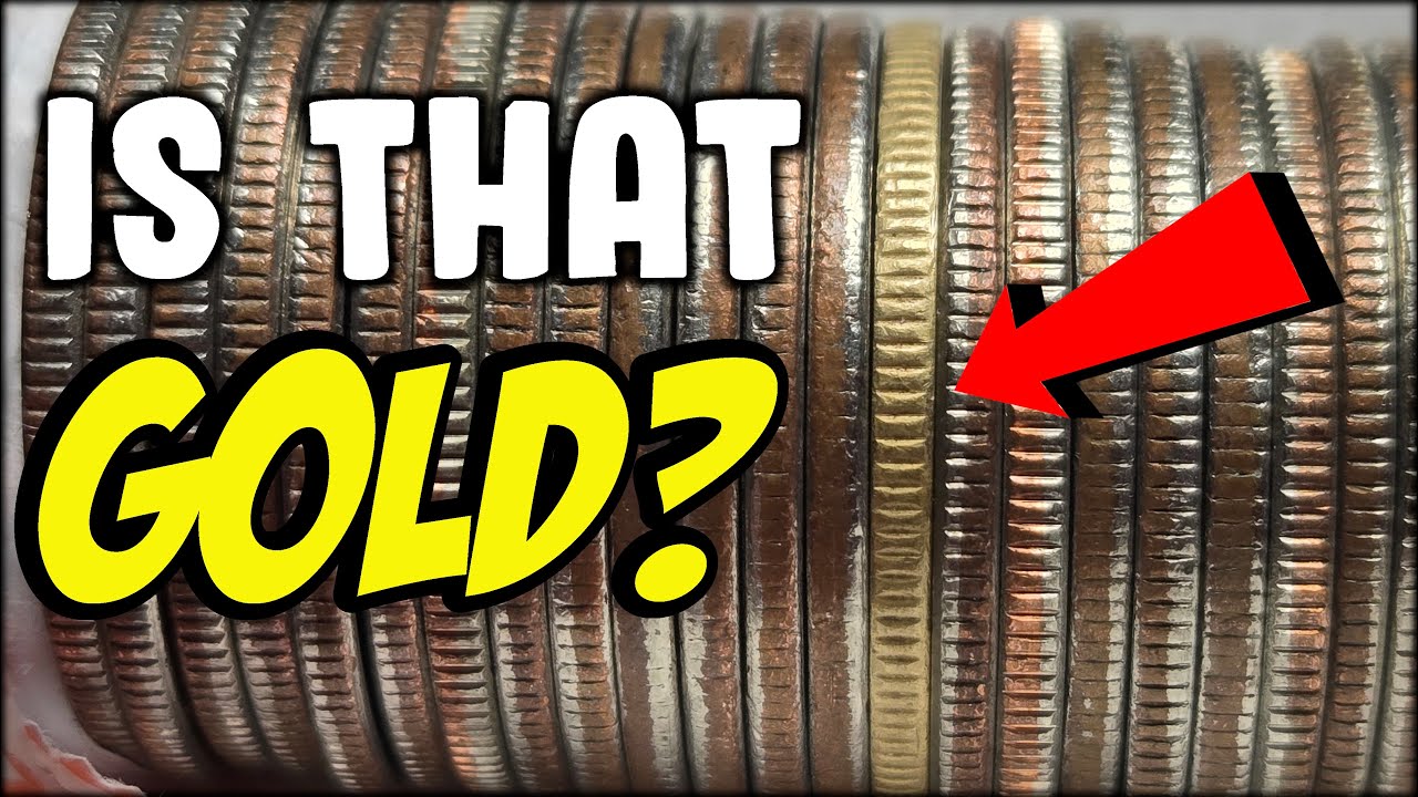 THIS COIN LOOKS GOLD? $2,000 QUARTER HUNT! | COIN ROLL HUNTING