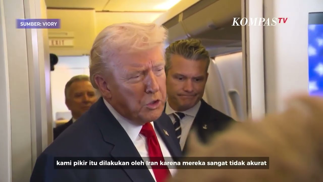 Trump Bantah Serang Sekolah SD hingga Tewaskan Siswa, Tuduh Iran Pelakunya