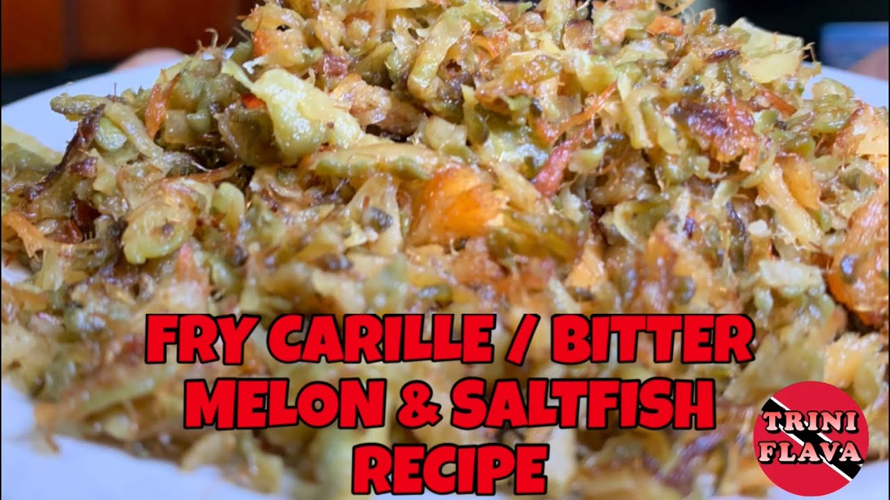 FRY CARILLE / BITTER LEMON & SALTFISH RECIPE