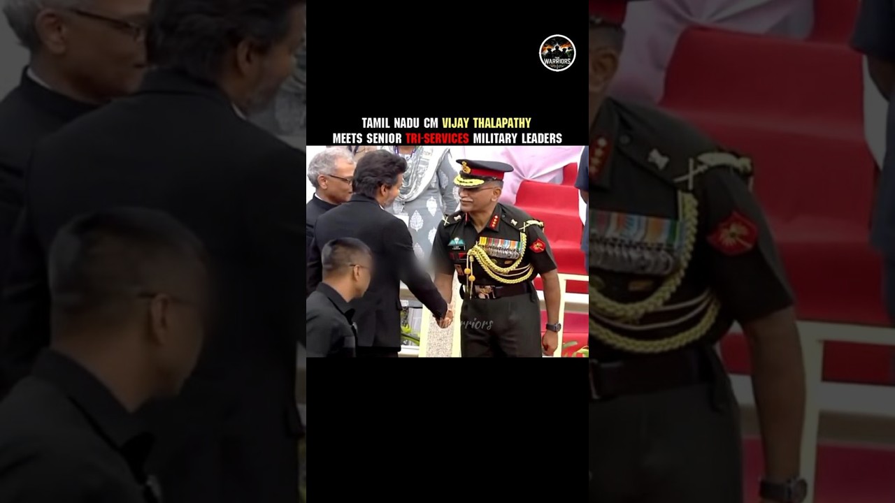 Tamil Nadu CM | Vijay Thalapathy | Thalapathy | Indian Army | Indian Navy | Tamil Nadu | Shorts