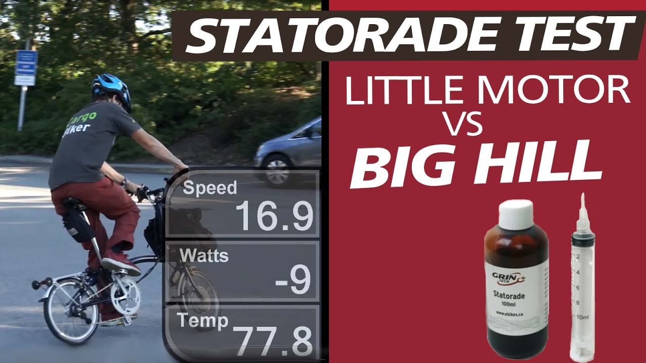 The Magic of Statorade Motor Coolant, Test Ride with Small Brompton Kit