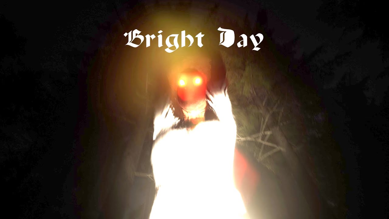 Old School Horror Game : Bright Day [Gameplay, PC]