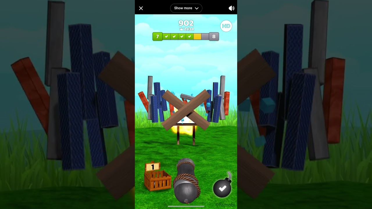 Cannon Balls 3D game - YouTube Playables 