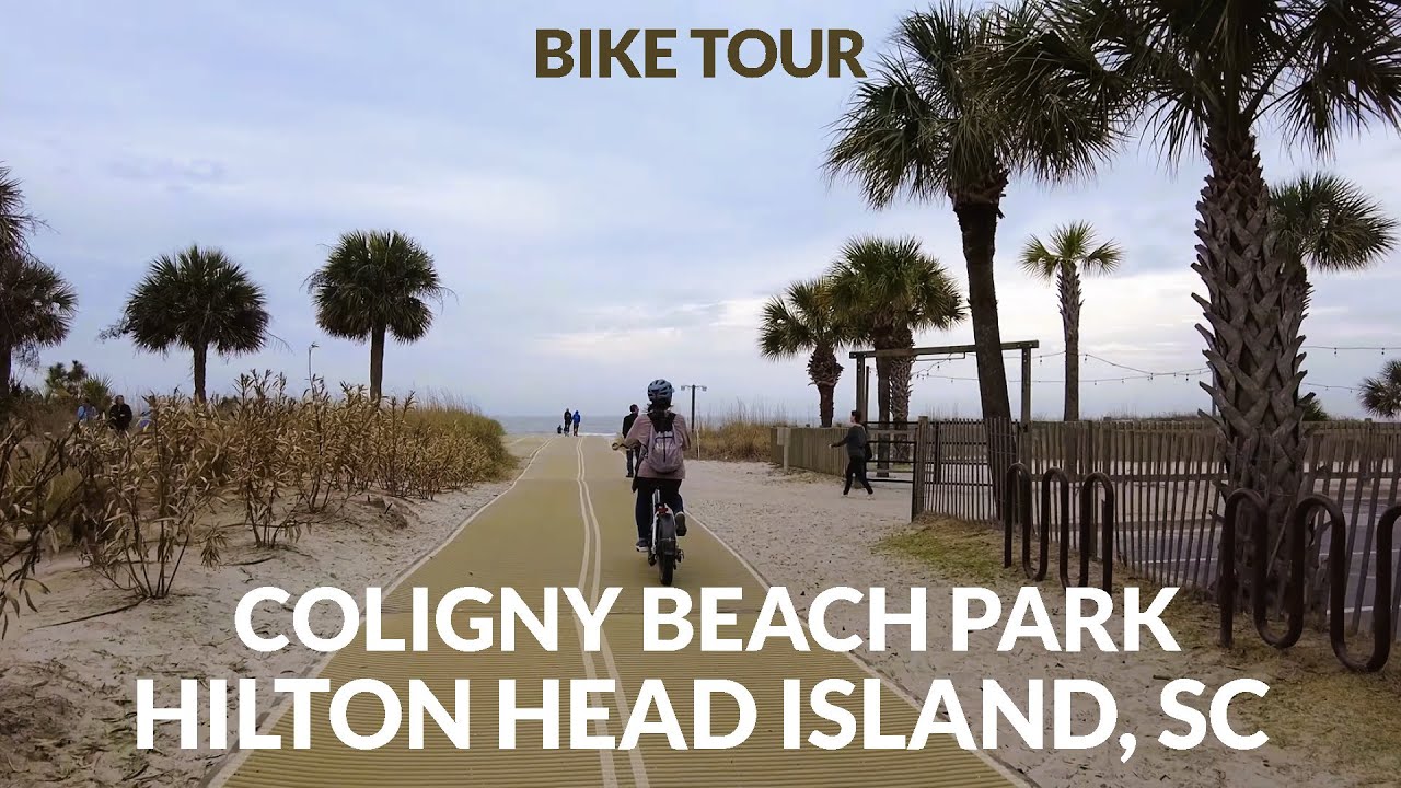 🌴🚲 4K Bike Ride at Coligny Beach Park &ndash; Hilton Head Island, South Carolina's Coastal Paradise! 🌊☀️