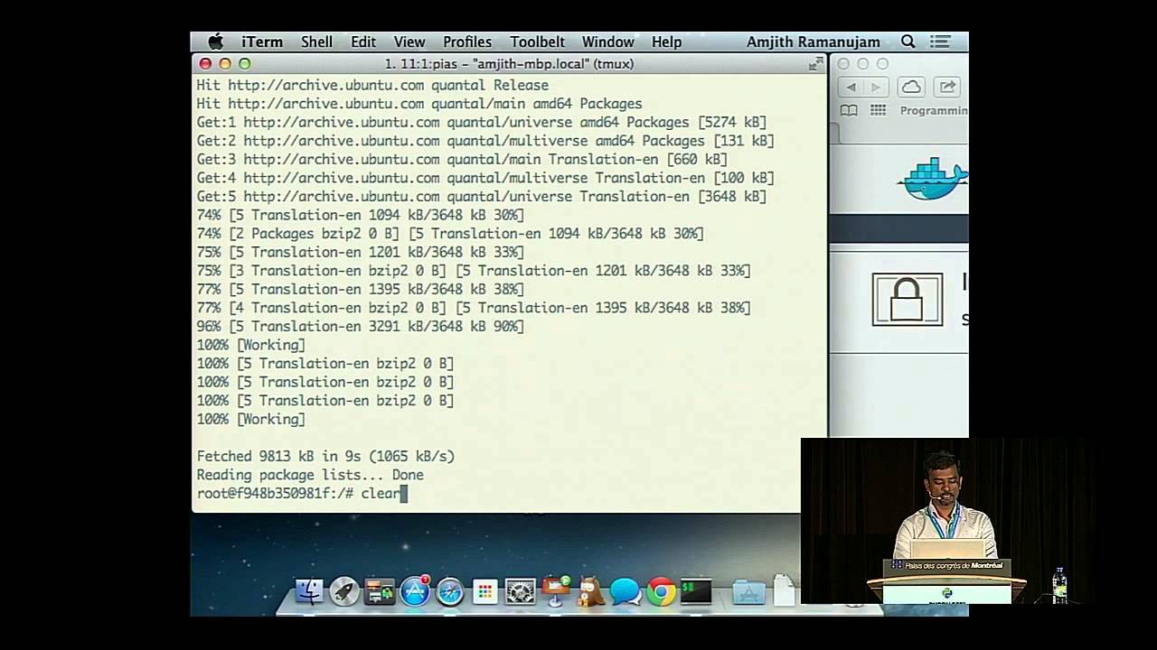 Amjith Ramanujam: Introduction to Docker - PyCon 2014