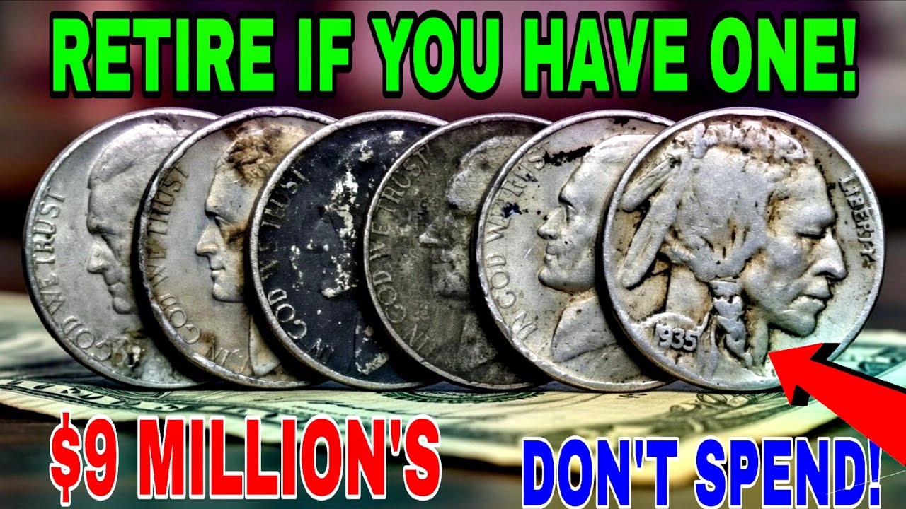 MILLION DOLLAR NICKELS | Rare Buffalo & Jefferson Nickels Worth Up to $300,000!
