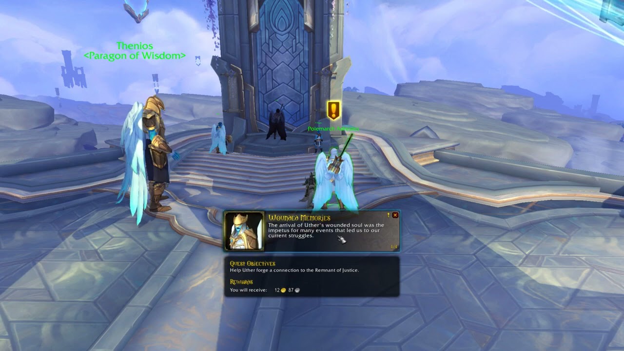 Arthas' Memories - Uther's memories of Stratholme, his death and Paladins of the Silver Hand