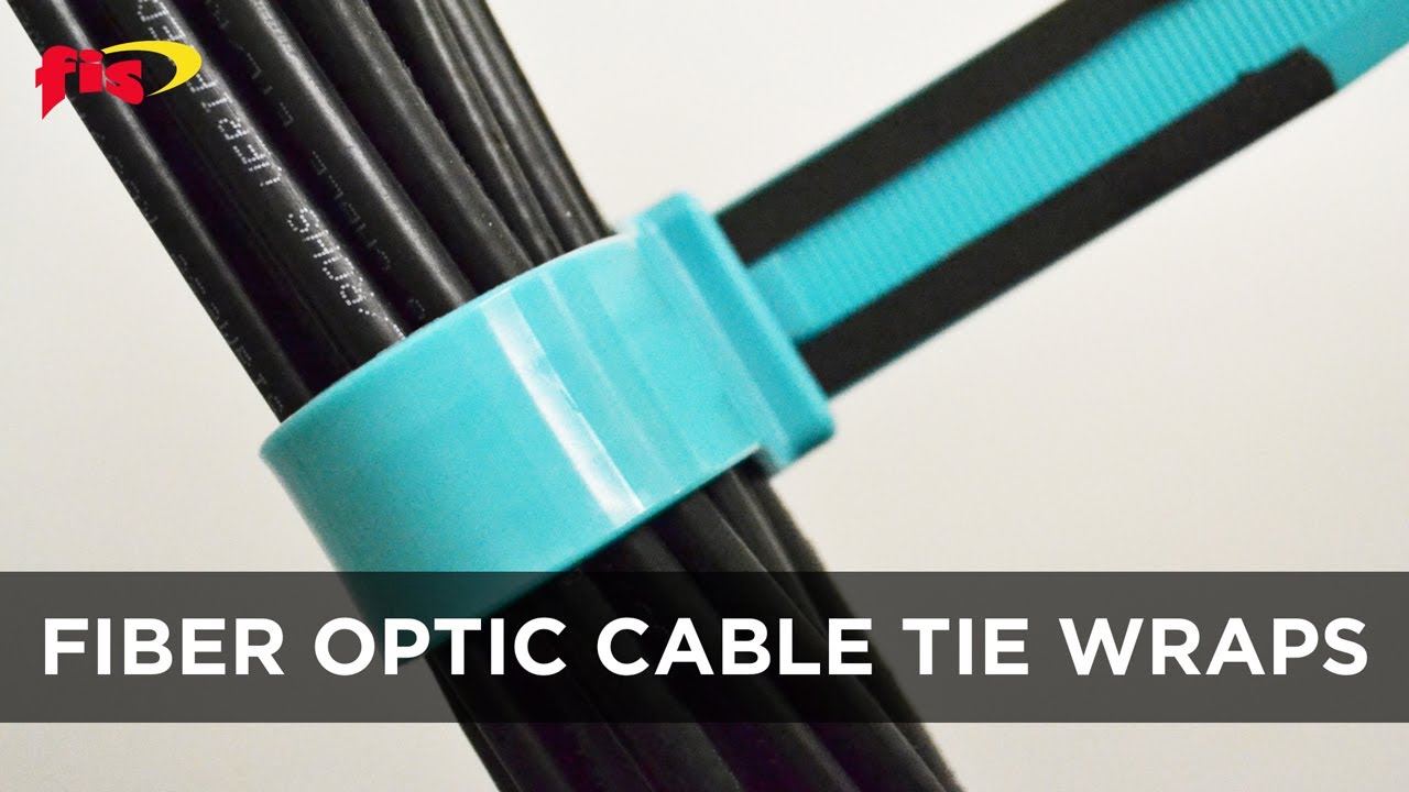 FIS Fiber Optic Cable Tie Wraps