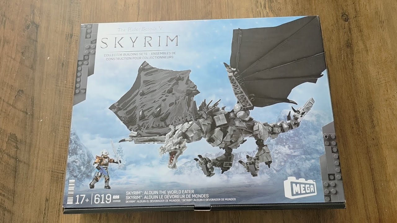 JOOR ZAH FRUL - MEGA Construx HXR98 Skyrim Alduin der Weltenfresser