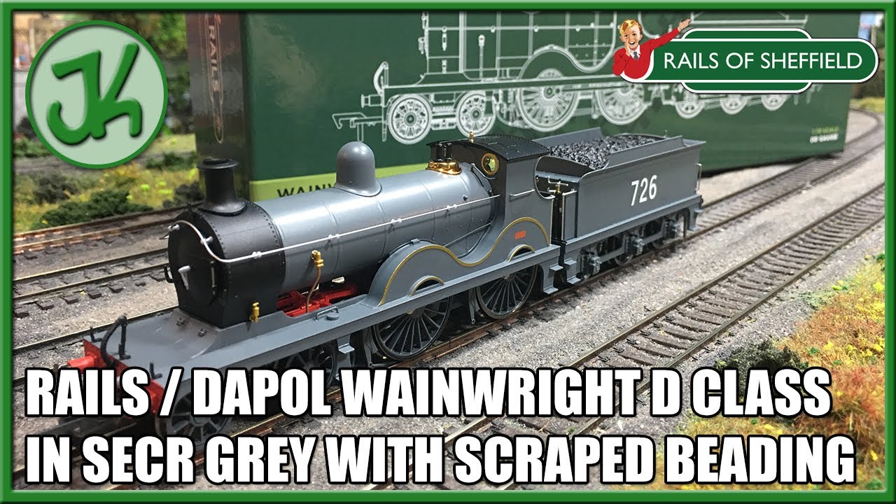 Rails Dapol Wainwright D Class in SECR Grey with scraped beading - Unboxing and Review