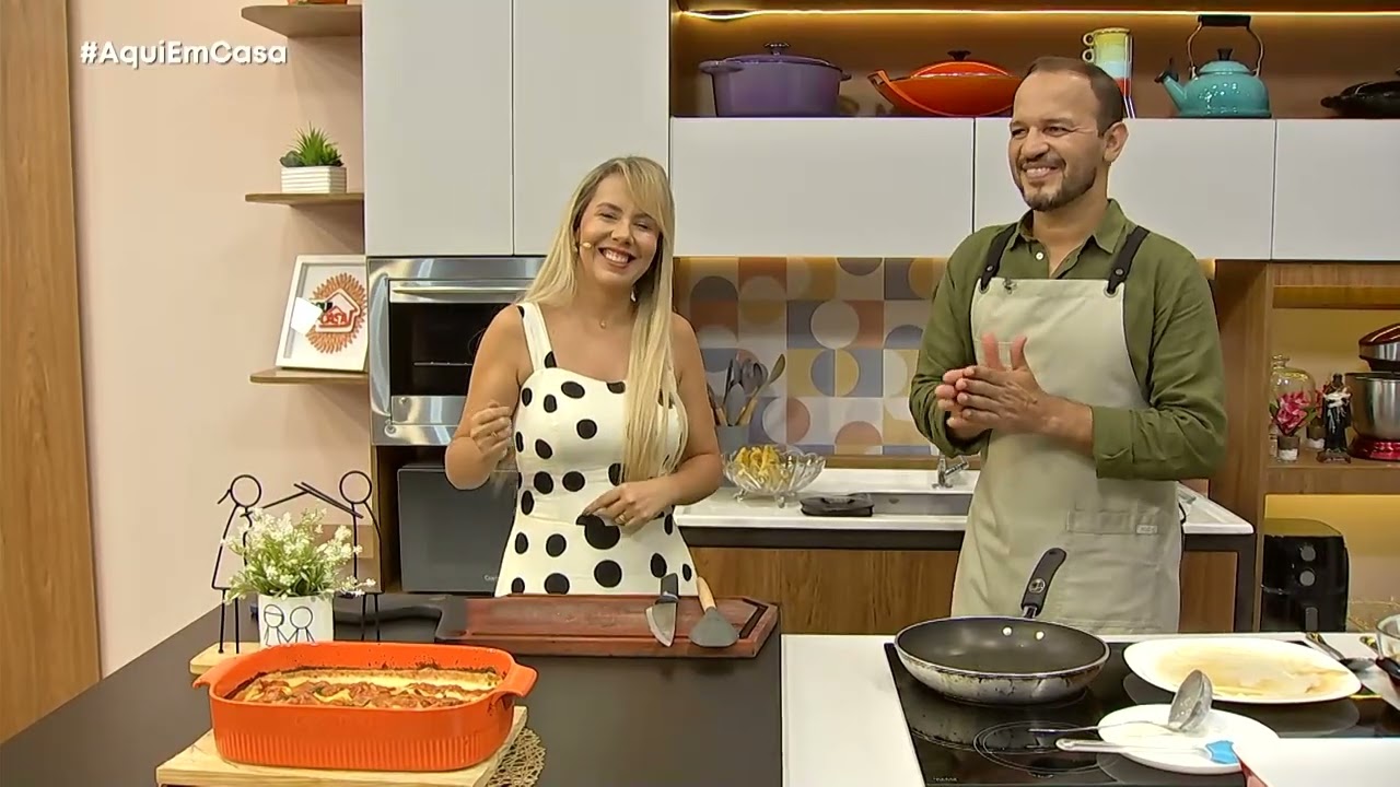 Aqui em Casa | Panqueca com dois molhos - 03/02/2026