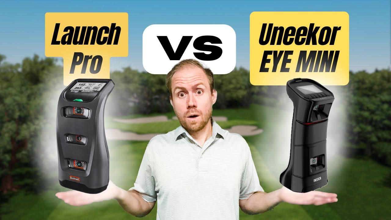 The Launch Monitor That I Recommend Most for Simulators: Uneekor Eye Mini vs Bushnell Launch Pro