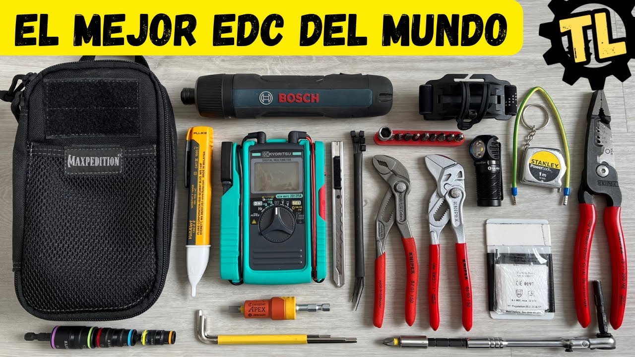 Mini EDC MAXPEDITION 🇺🇸 para TÉCNICOS 🛠️ | Transporte de herramientas 🎒