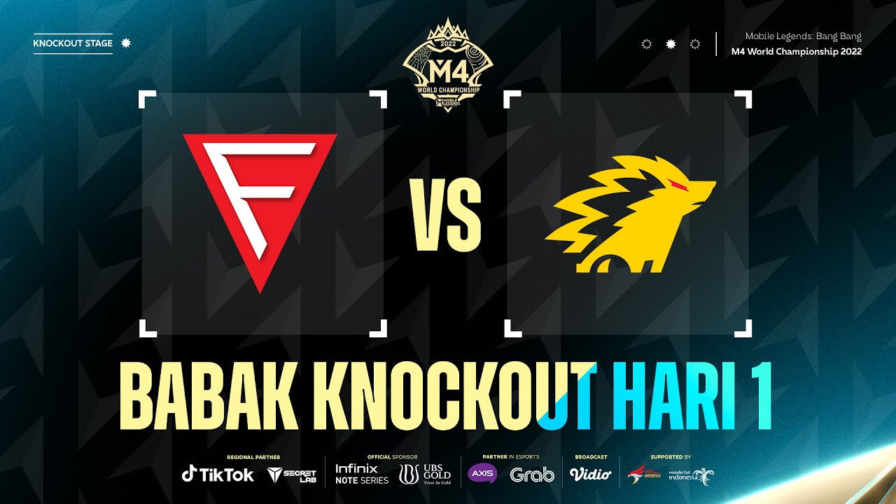 [ID] M4 Babak Knockout Hari 1 - FCON vs ONIC Game 1