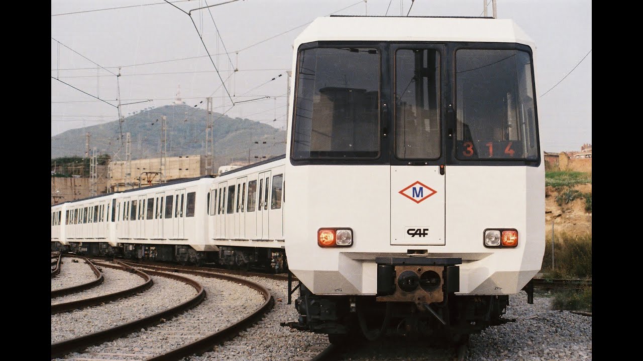 Metro de Barcelona Línia 3 20 11 1999 tren 303 composición 3017 3018 3019 3305 3020