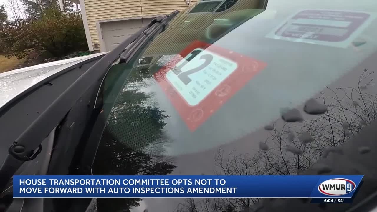 NH House Transportation Committee opts not to move forward with auto inspections amendment