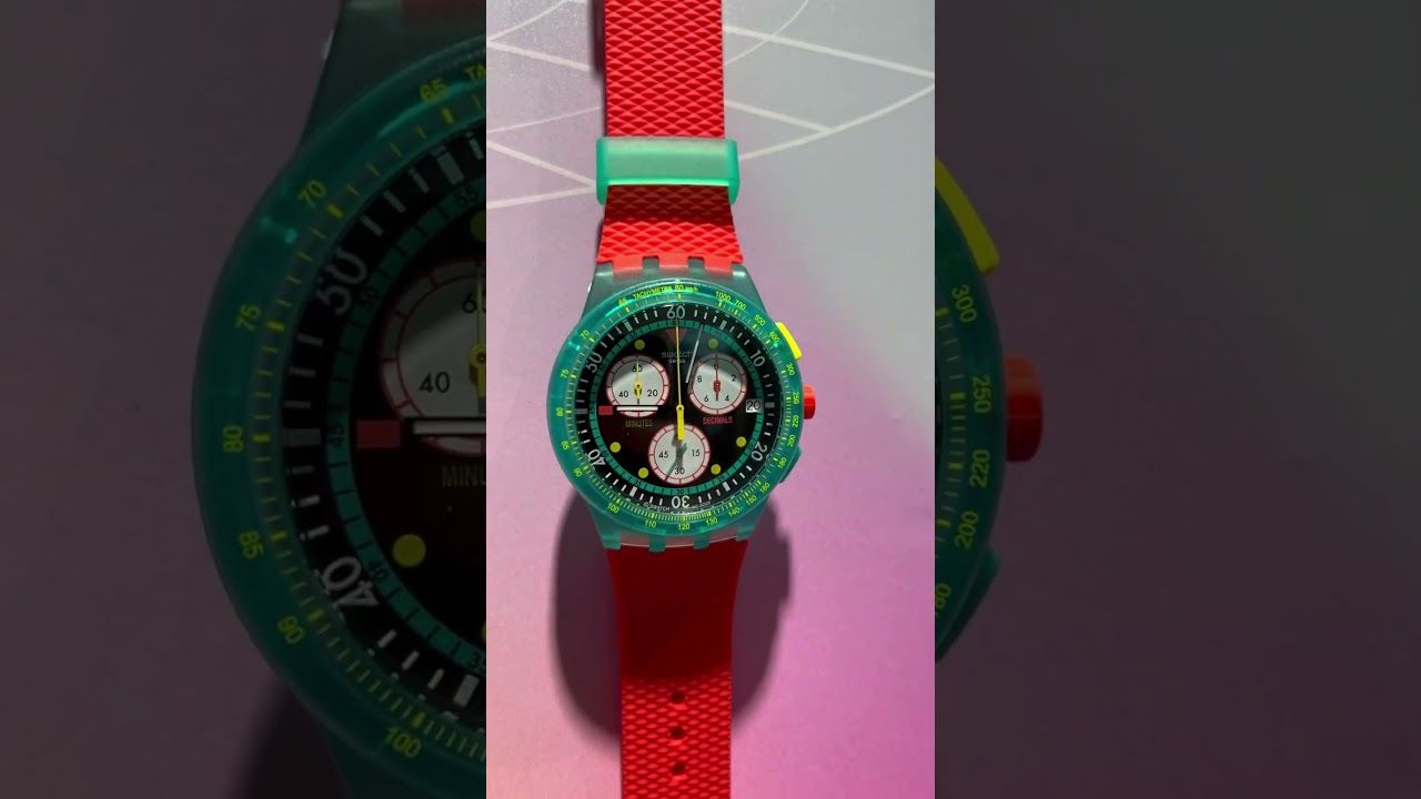 #swatch #swatchneon #swatchthis #swatchreissue #watchenthusiast #wristcheck #watchmetwist