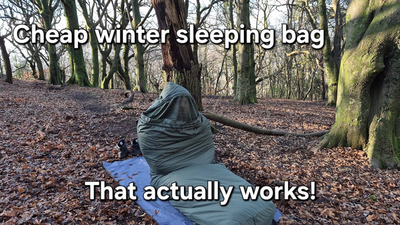 British Army Modular sleep system Review - best budget sleeping bag! Medium weight bag 
